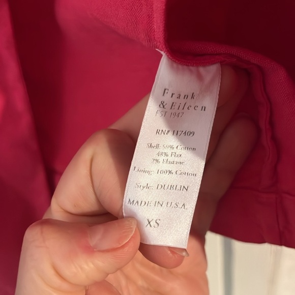 Frank & Eileen Vibrant Pink Blazer - Picture 5 of 6